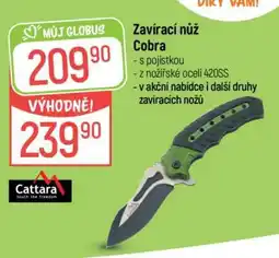 Globus Zavírací nůž Cobra nabídka