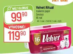 Globus Velvet Rituál nabídka