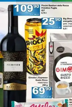 Jip Piccini Bastioni della Rocca Primitivo Puglia IGT nabídka