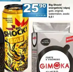 Jip BIG SHOCK! Energetický nápoj nabídka