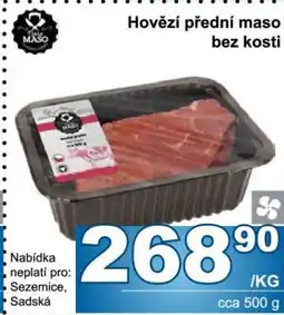 Jip Hovězí přední maso bez kosti nabídka