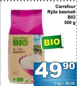 Jip Carrefour Rýže basmati BIO nabídka