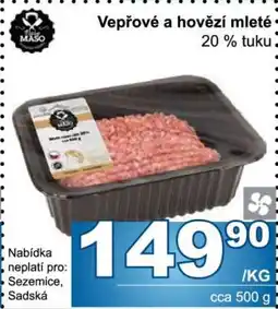 Jip Vepřové a hovězí mleté nabídka