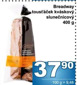 Jip Breadway toustáček kváskový slunečnicový nabídka