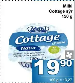 Jip Milki Cottage sýr nabídka