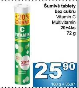 Jip Šumivé tablety bez cukru nabídka