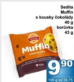 Jip Sedita Muffin s kousky čokolády nabídka