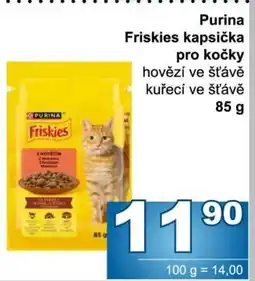 Jip Purina Friskies kapsička pro kočky nabídka
