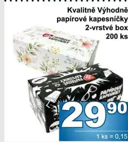 Jip Kvalitně Výhodně papírové kapesníčky nabídka
