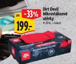 Albert Dirt Devil mikrovláknové utěrky nabídka