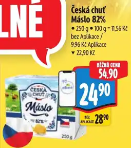 Albert Česká chuť Máslo 82% nabídka