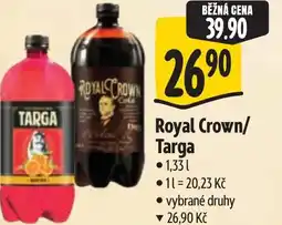 Albert Royal Crown/ Targa nabídka