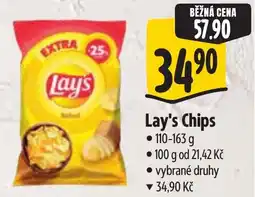 Albert Lay's Chips nabídka