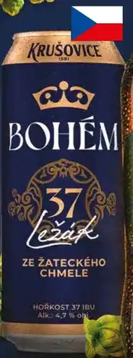 Tesco Krušovice Bohém nabídka