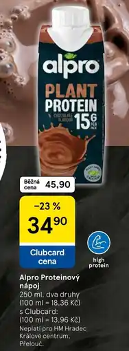 Tesco Alpro Proteinový nápoj nabídka