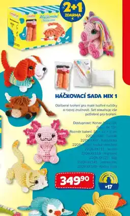 Sparkys Háčkovací sada mix 1 nabídka