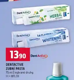 Terno Dentactive zubní pasta nabídka