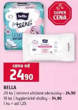 Terno Bella intimní vlhčené ubrousky nabídka
