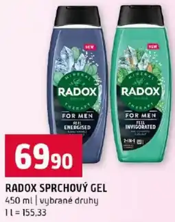 Terno Radox sprchový gel nabídka
