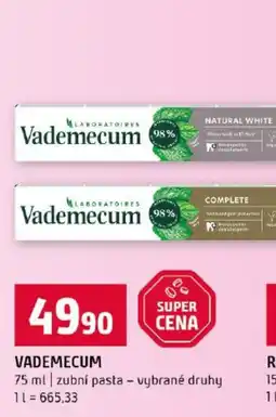 Terno Vademecum zubní pasta - vybrané druhy nabídka