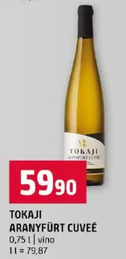 Terno Tokaji aranyfűrt cuvée nabídka