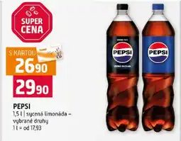 Terno Pepsi sycená limonáda nabídka