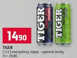Terno Tiger energetický nápoj nabídka