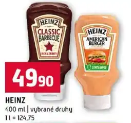 Terno Heinz classic barbecue nabídka