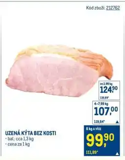 Makro Uzená kýta bez kosti nabídka
