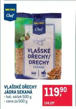 Makro Vlašské ořechy jádra sekaná nabídka