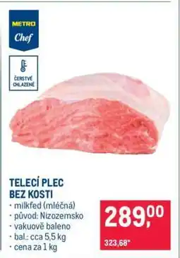 Makro Telecí plec bez kosti nabídka