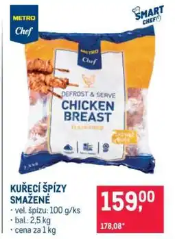 Makro Kuřecí špízy smažené nabídka
