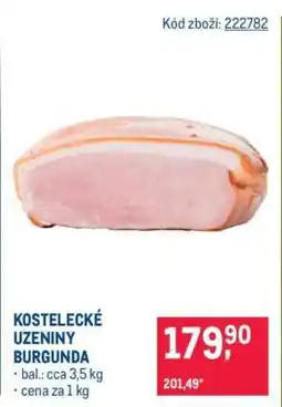 Makro KOSTELECKÉ UZENINY BURGUNDA nabídka