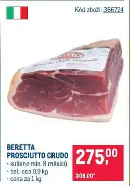 Makro BERETTA PROSCIUTTO CRUDO nabídka