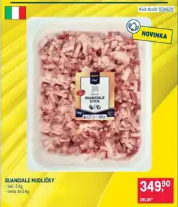 Makro GUANCIALE NUDLIČKY nabídka