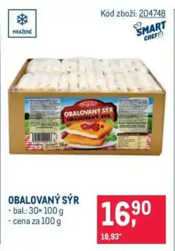 Makro Obalovaný sýr nabídka