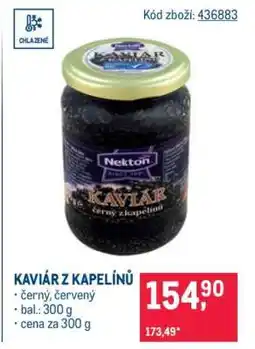 Makro Kaviár z kapelínů nabídka
