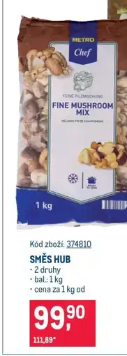 Makro Směs hub nabídka