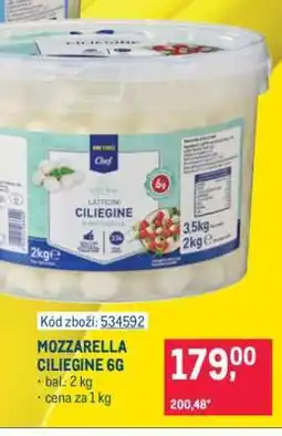 Makro MOZZARELLA CILIEGINE 6G nabídka