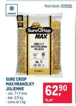 Makro SURE CRISP MAX HRANOLKY JULIENNE nabídka