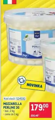 Makro MOZZARELLA PERLINE 3G nabídka