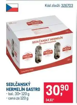 Makro SEDLČANSKÝ HERMELÍN GASTRO nabídka