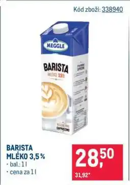 Makro BARISTA MLÉKO 3,5 % nabídka