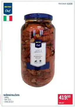 Makro Sušená rajčata nabídka