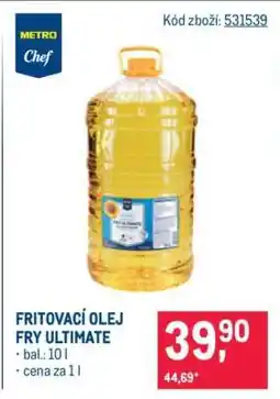Makro FRITOVACÍ OLEJ FRY ULTIMATE nabídka