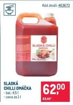 Makro Sladká chilli omáčka nabídka