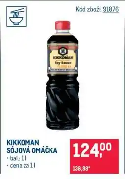 Makro Kikkoman sójová omáčka nabídka