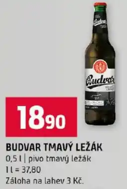 Terno Budvar tmavý ležák nabídka