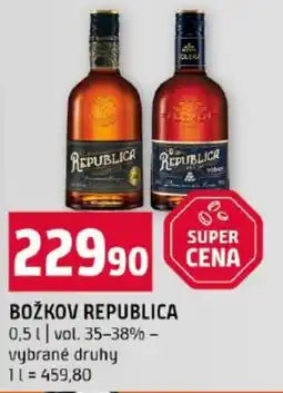 Terno Božkov republica nabídka