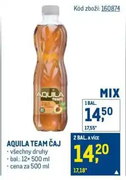Makro AQUILA TEAM ČAJ nabídka